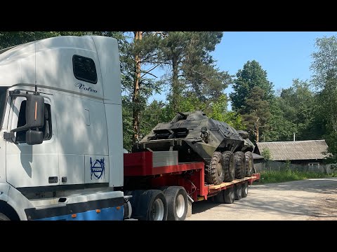 Видео: Из Гарнизон-А в Танковый парк / БТР-80