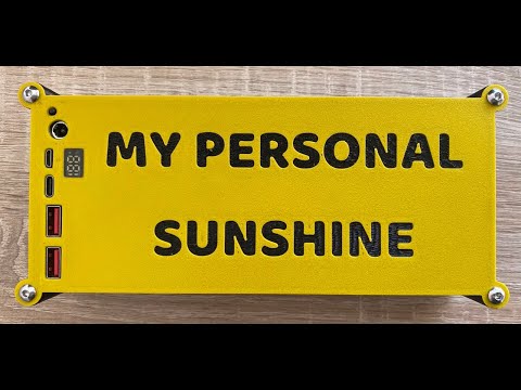 Видео: Литий-железо-фосфатный Powerbank "MPS-100" LiFePO4 100Вт PD