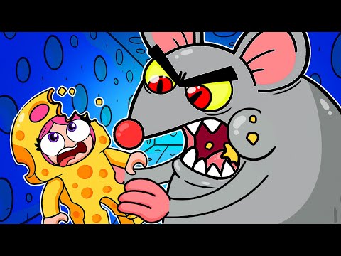 Видео: СТАЛА СЫРОМ В ЛОГОВЕ СТРАШНОЙ КРЫСЫ В РОБЛОКС