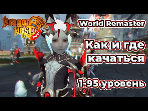 Видео: New Dragon Nest • Новый гайд по прокачке 1-95 уровень (World Remaster)