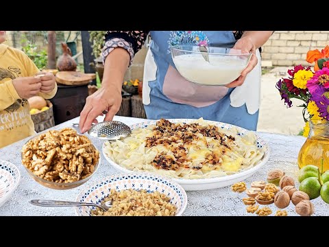 Видео: Самый Вкусный Лезгинский Хинкали с Грецкими Орехами