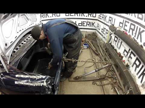 Видео: Кузовной ремонт. Покраска авто. Могилёв. Сварной шов. 1 часть.