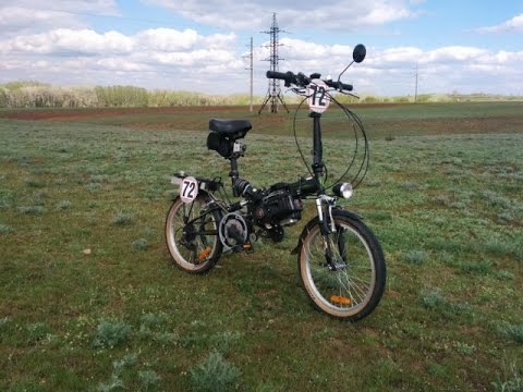 Видео: мотовелосипед Аtypical / motorized bike atypical