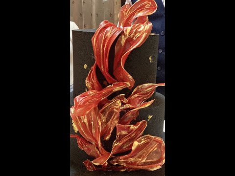 Видео: МК🎂ДЕКОР ТОРТА из рисовой бумаги от Ирины @tortiishki🎂Rice paper cake decor