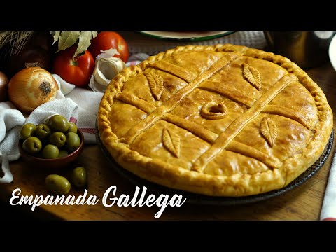 Видео: Empanada Gallega / пирог с тунцом в галисийском стиле