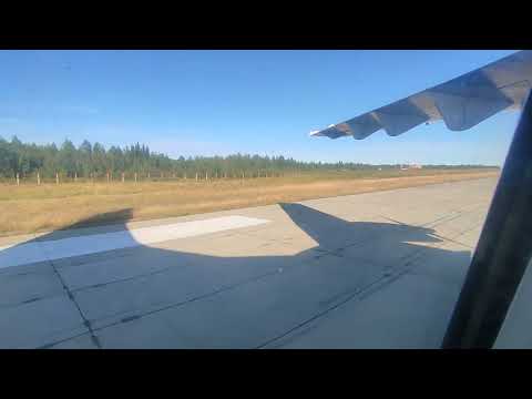 Видео: Посадка в аэропорт "Туруханск"