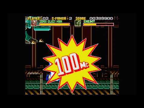 Видео: Super Nintendo Sonic Blast Man 1 part Битва с Боссами