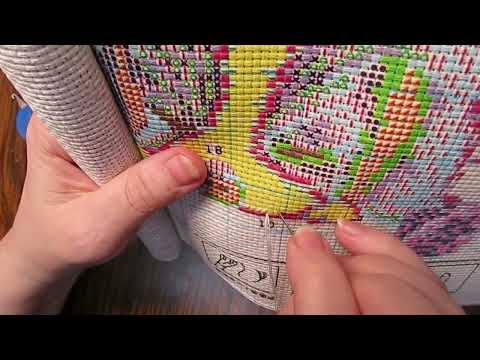 Видео: Учебное пособие — Начинаем мой набор для вышивки крестиком с Seven Great #sevengreat #crossstitch