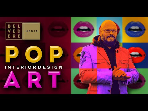 Видео: Стиль ПОП АРТ в интерьере | POP ART interior design