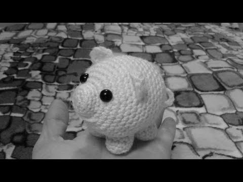 Видео: Поросенок крючком. Игрушки амигуруми крючком (часть 2).