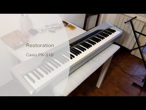 Видео: Pеставрация цифрового пианино Casio Privia PX-310