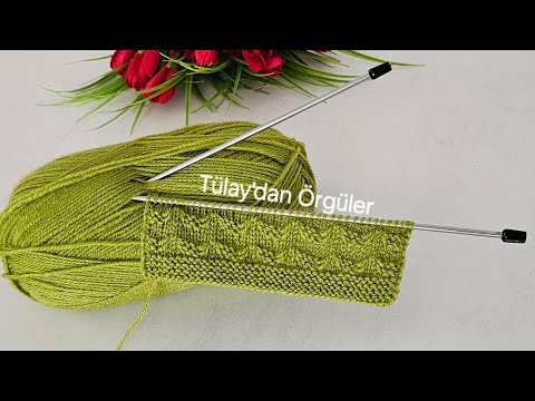 Видео: Простая схема вязания жилета спицами в две спицы