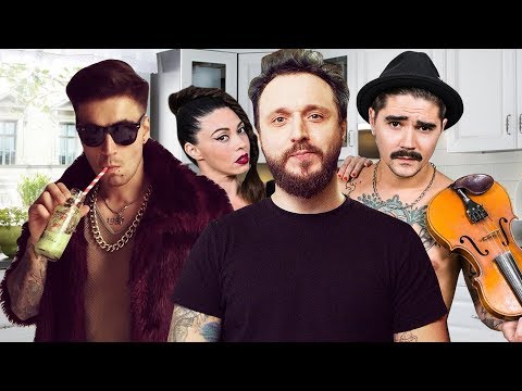 Видео: Юрий Музыченко и Анна Серговна готовим КРОВАВУЮ МЕРИ НА БЕКОНЕ