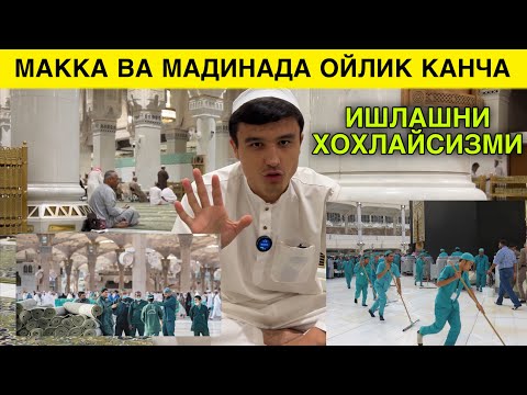 Видео: МАККА ВА МАДИНАДА ОЙЛИКЛАР КАНЧА ИШЛАМОКЧИ БУЛГАНЛАР УЧУН ФОЙДАЛИ
