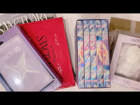 Видео: распаковка txt «the star chapter: sanctuary»: сеты регулярок, angel и weverse версий, merch версия