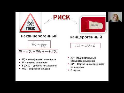 Видео: Риск Лекция 6 Оценка риска здоровью 2