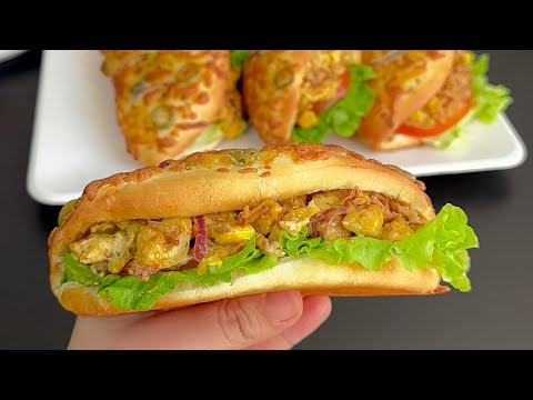Видео: Самый вкусный и нежный сэндвич! Сэндвич с маринованной курицей! Рамадан 2024!
