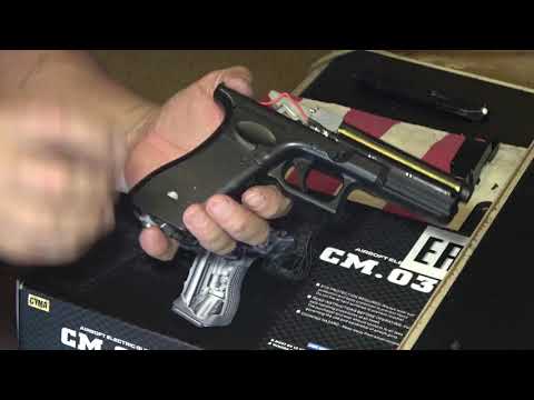 Видео: CYMA CM 030 (Glock 18C)ремонт пистолета (электро)