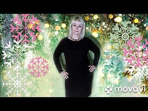 Видео: Вязание. Тёплое платье спицами. Обзор. //Knitting.Dress.