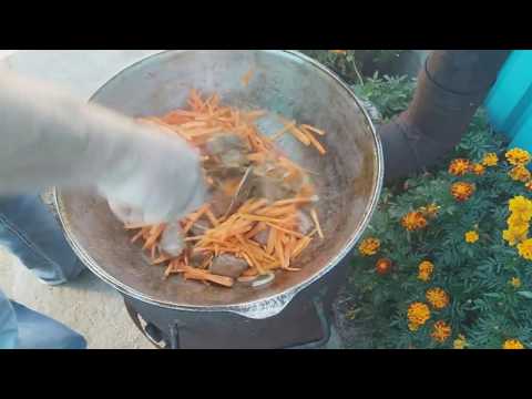 Видео: ПЛОВ В КАЗАНЕ НА СВЕЖЕМ ВОЗДУХЕ/ ПРОВЕРЕННЫЙ РЕЦЕПТ/