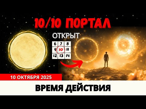 Видео: Портал 10/10 Открыт! 9 Дел, Которые Нужно Сделать До Его Выбора