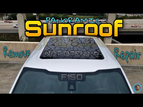 Видео: Оценка ремонта сломанной направляющей люка F150 2015+