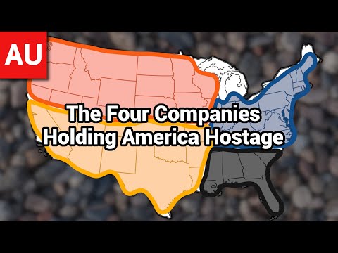 Видео: Как крупнейшие железные дороги Америки разрушают наши цепочки поставок