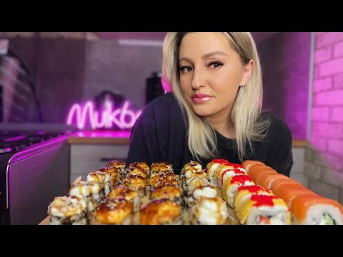 Видео: Мукбанг/Суши🍣🍱Как не потерять себя в браке?🫤