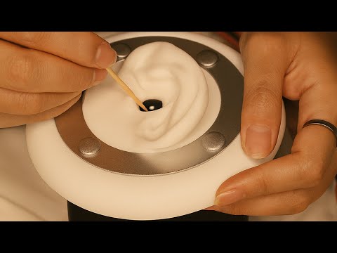 Видео: ASMR Очистка Уха, Сфокусированная на Барабанной Перепонке (БЕЗ СЛОВ)