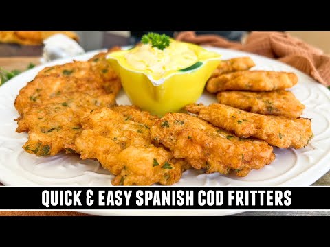 Видео: Классические испанские оладьи из трески | ПРОСТОЙ И ВКУСНЫЙ рецепт тапас