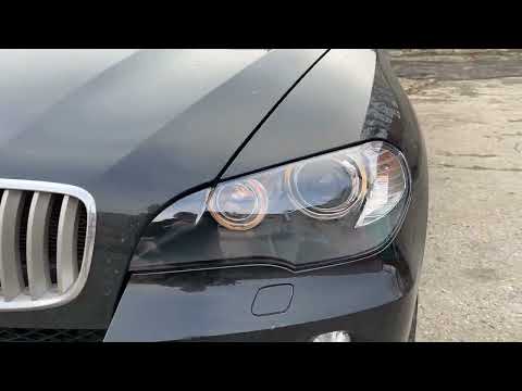 Видео: BMW X5 E70 замена на светодиодные линзы VDF R1 3" 5500K в адаптивной оптике
