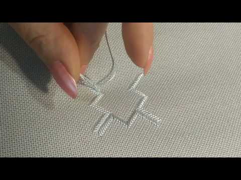 Видео: Рахункова гладь./HAND EMBROIDERY/
