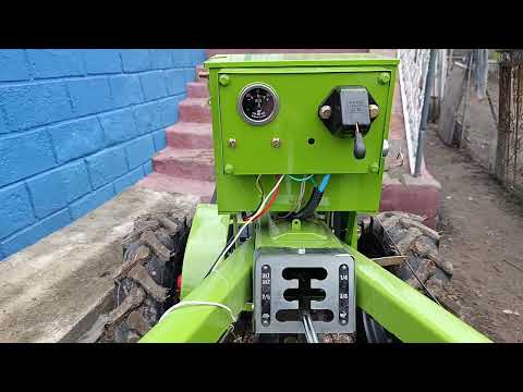 Видео: Новый мотоблок 12 л.с| ОБКАТКА 