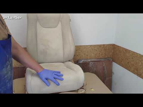 Видео: Реставрация и покраска кожи сидений автомобильного салона - Dr.Leather