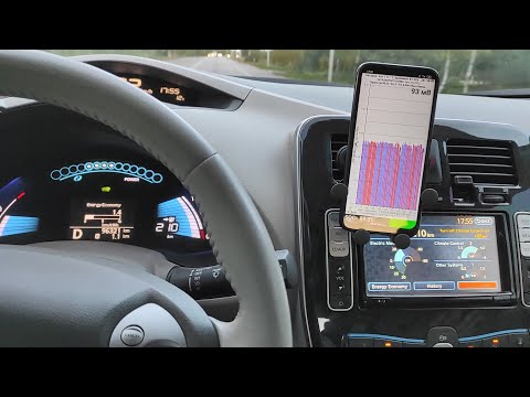 Видео: Nissan Leaf Ze0 42кВт Пропадание рекуперации