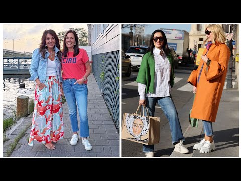 Видео: Натуральные образы для женщин старше 50, 60, 70 лет | Летняя мода 2025 для женщин #womenoutfitsideas