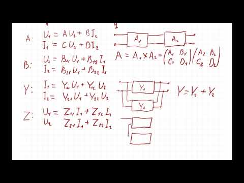 Видео: Теоретические основы электротехники. Четырёхполюсники. Лек. 50
