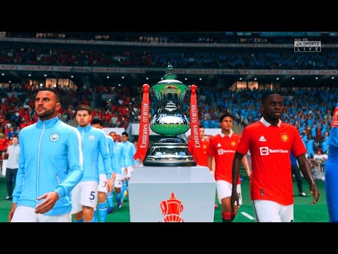 Видео: FIFA 23 Финал Кубка Англии(Emirates FA Cup)22/23 Манчестер Сити-Манчестрер Юнайтед(PS 5 4k)