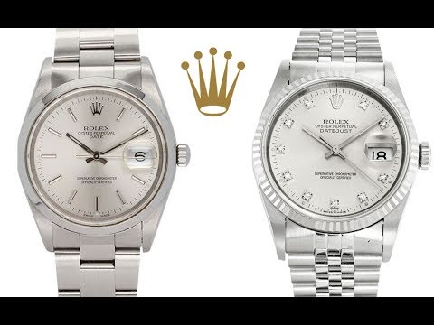 Видео: В чём разница? Rolex Datejust и Rolex Oyster Perpetual Date