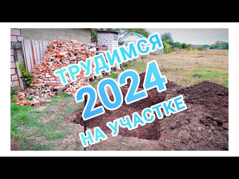 Видео: Трудимся на участке 2024