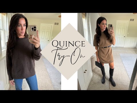 Видео: Примерка кашемира Quince Fall