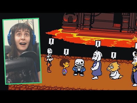 Видео: Undertale - Что будет, если поджарить снег РЕАКЦИЯ