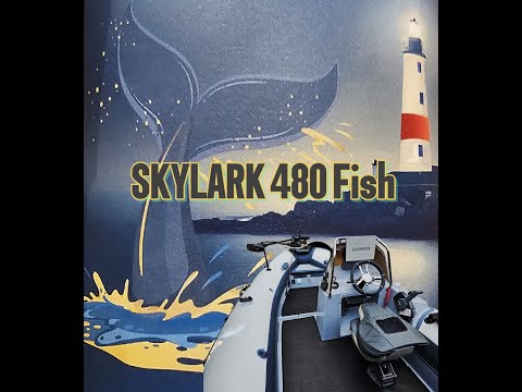 Видео: Риб для рыбалки с паноптикс. SKYLARK 480 Fish