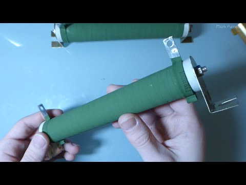 Видео: Мощные резисторы и измерение выходной мощности аудиоусилителя