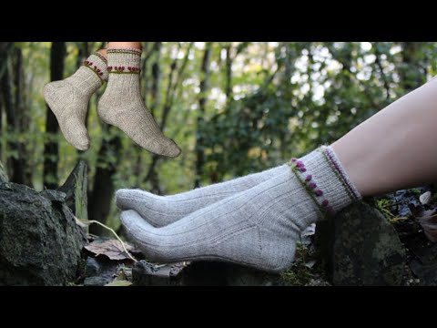 Видео: Носки спицами. #(2025.)