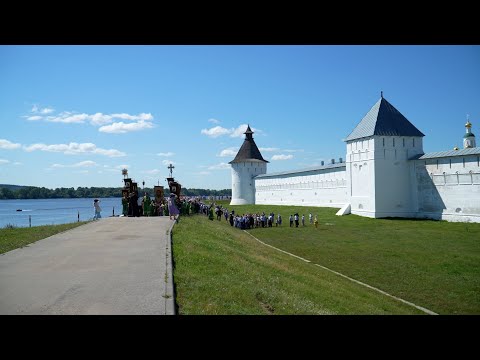 Видео: Макарьевский монастырь. День памяти преподобного Макария Желтоводского