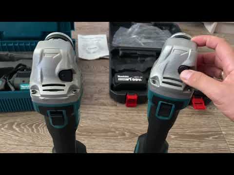 Видео: Аккумуляторные китайские болгарки makita сравнение, разбор и тест?!