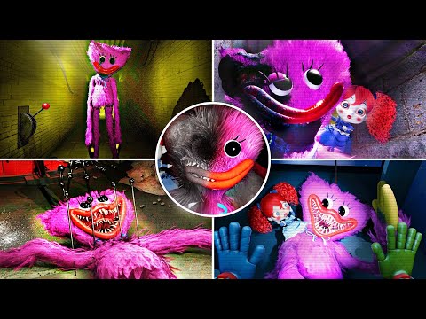 Видео: Все встречи и страшные моменты KISSY MISSY - POPPY PLAYTIME (глава 4-2)