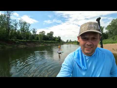 Видео: река Зилим! Купание. Катание на сапборде. Сапсерфинг. Рыбалка