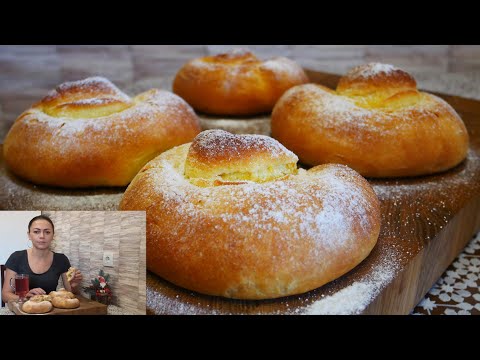 Видео: Булочки с вареньем (джемом) Булочки ЭНСАЙМАДА с абрикосовым джемом. МЯГКИЕ как ПУХ!